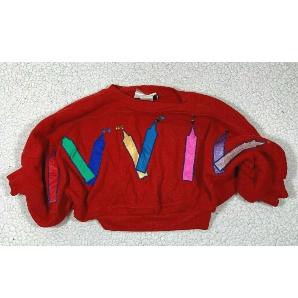 Vintage Colorful Kids Sweater